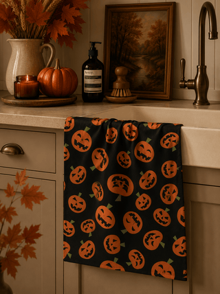 Geometry Gourd Gang Tea Towel - 441 Tea Towels - The Farmhouse