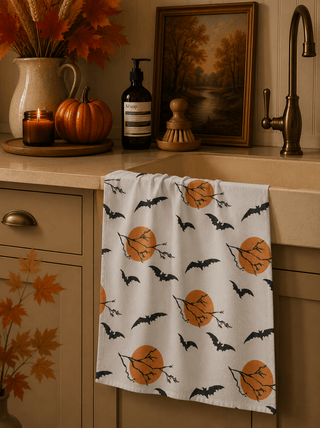Geometry Night Flight Tea Towel - 441 Tea Towels - The Farmhouse