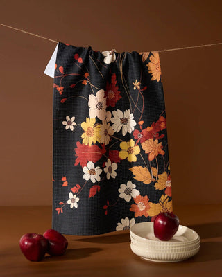 Geometry Tea Towel, Autumn Whispers - 440 Tea Towels - The Farmhouse