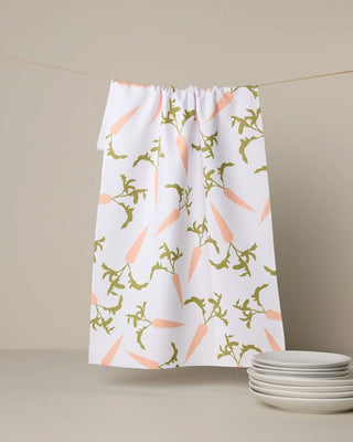 Geometry Tea Towel, Carrot Toss - 441 Tea Towels - The Farmhouse