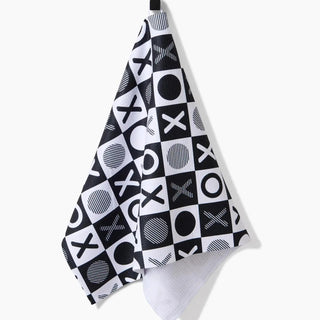 Geometry Tea Towel, Checkered XOXO - The Farmhouse