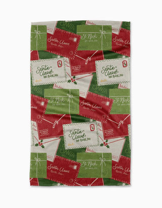 Geometry Tea Towel, Christmas Letter Pile - 441 Tea Towels - The Farmhouse