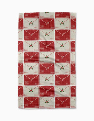 Geometry Tea Towel, Christmas Letter Stack - 441 Tea Towels - The Farmhouse