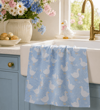 Geometry Tea Towel, Duck Trail - 441 Tea Towels - The Farmhouse