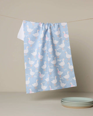 Geometry Tea Towel, Duck Trail - 441 Tea Towels - The Farmhouse