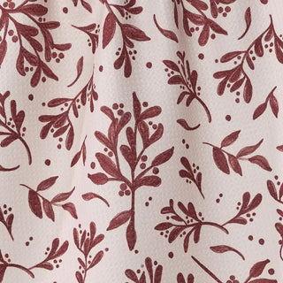 Alternate view of Holly Folly holiday kitchen tea towel