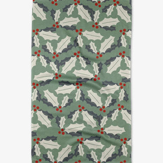 Geometry Tea Towel, Holly Jolly - The Farmhouse