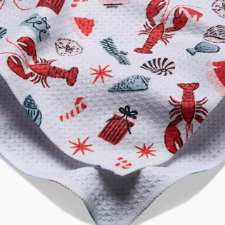 Geometry Tea Towel, Lobster Holiday - The Farmhouse