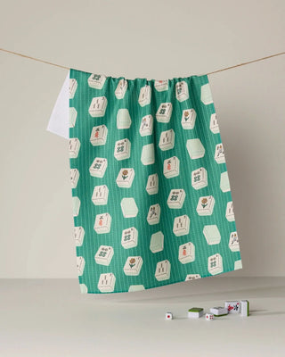 Geometry Tea Towel, Mahjong Tile Flow - 441 Tea Towels - The Farmhouse
