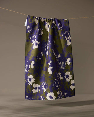 Geometry Tea Towel, Oliveberry - 440 Tea Towels - The Farmhouse