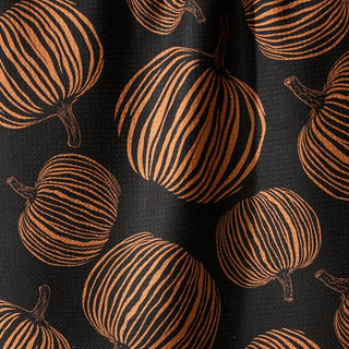 Geometry Tea Towel, Pumpkin Noir - 440 Tea Towels - The Farmhouse