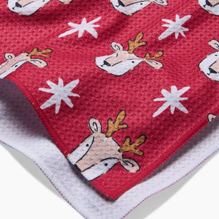 Geometry Tea Towel, Reindeer Star - The Farmhouse