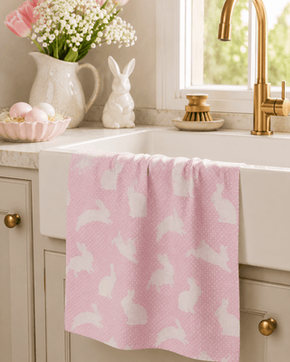 Geometry Tea Towel, Sweet Bunny - 441 Tea Towels - The Farmhouse