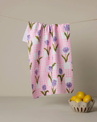 Geometry Tea Towel, Tulip Town - 441 Tea Towels - The Farmhouse