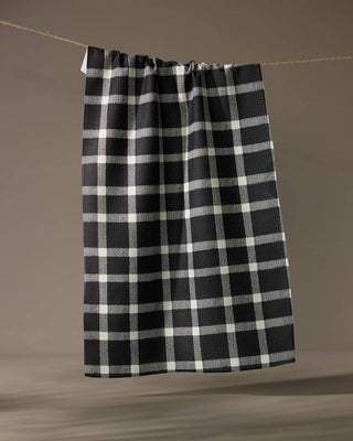 Geometry Tea Towel, Wicklow Black - 440 Tea Towels - The Farmhouse