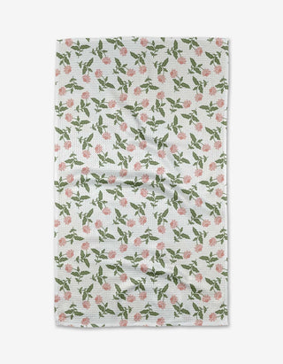 Geometry Tea Towel, Wildflower Vine Blush - 441 Tea Towels - The Farmhouse