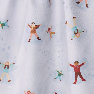 Alternate view of Winter Whimsy seasonal kitchen tea towel