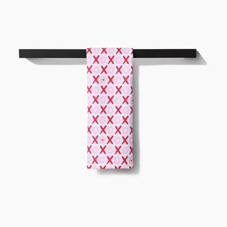 Geometry Tea Towel, XOXO - The Farmhouse