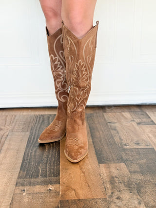 Giada Knee High Western Boots - 300 Footwear - The Farmhouse