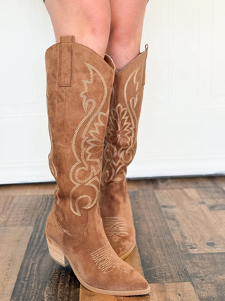 Giada Knee High Western Boots - 300 Footwear - The Farmhouse