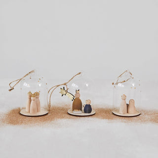 Glass Cloche Ornaments - Star - The Farmhouse