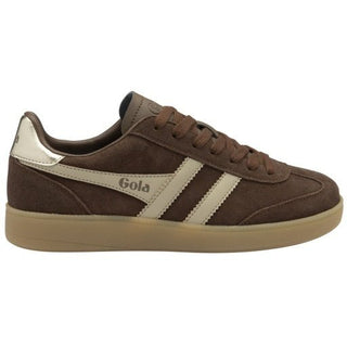 GOLA WOMEN'S VIPER SNEAKERS, DARK BROWN/BONE/GOLD/GUM - 300 Footwear - The Farmhouse