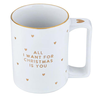 Gold Foil Mug - All I Want For Christmas - The Farmhouse