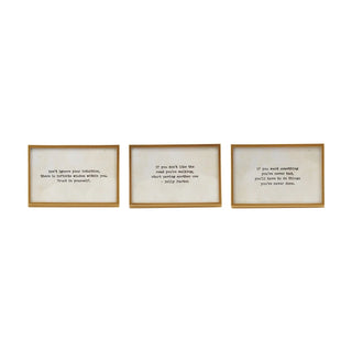 Golden Words Glass Frame Collection - 420 Home Decor - The Farmhouse
