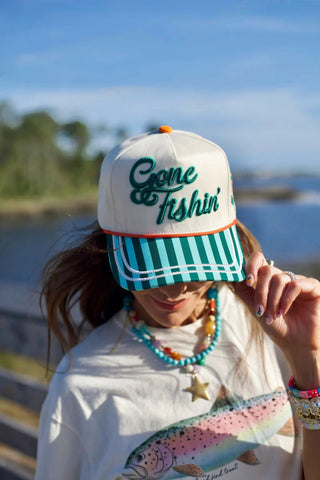 Gone Fishin Hat - 260 Fashion Accessories - The Farmhouse