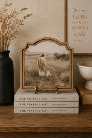 Good Shepherd Provincial Framed Art 9x10" - 420 Home Decor - The Farmhouse