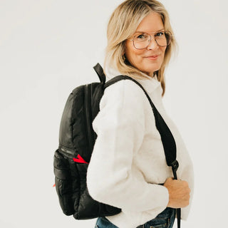 Go-To Organized Puffer Nylon Backpack
