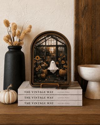 Greenhouse Ghost Arch Framed Art 6x8" - 420 Home Decor - The Farmhouse