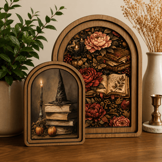 Halloween Books Canvas Art Set - 420 Home Decor - The Farmhouse