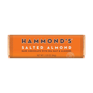 Hammond's Candy Bar - Dark Chocolate - Natural Salted Almond - The Farmhouse