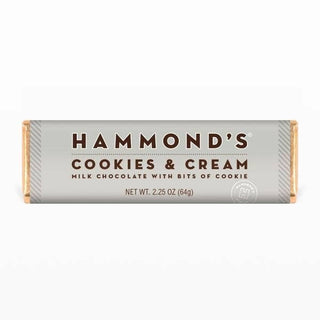 Hammond's Candy Bar - Milk Chocolate - Cookies & Cream - The Farmhouse