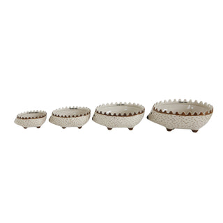 Hand-Painted Hedgehog Measuring Cups, Set of 4 - 440 Kitchen + Tabletop - The Farmhouse