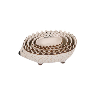 Hand-Painted Hedgehog Measuring Cups, Set of 4 - 440 Kitchen + Tabletop - The Farmhouse