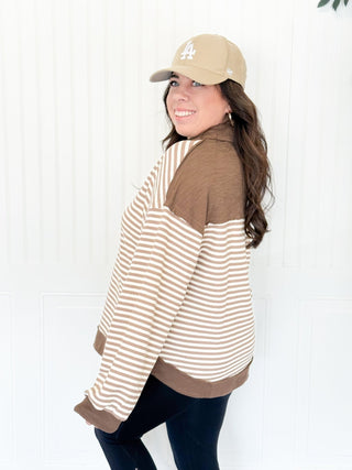 Harbor Stripe Long Sleeve Top - 100 Casual Tops - The Farmhouse