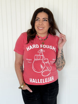 Hard Fought Hallelujah Graphic Tee - 120 Graphic Tees - The Farmhouse