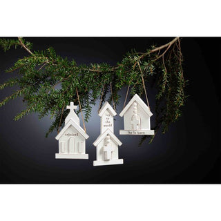 He Is Born Church Ornament - The Farmhouse