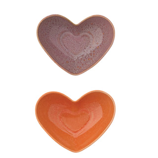 Heirloom Heart Reactive Glaze Bowl - 420 Home Decor - The Farmhouse