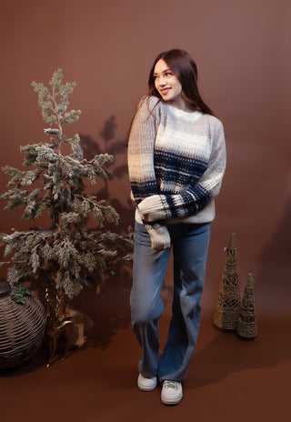 HEM & THREAD Women's November Nights Lurex Sweater - 140 Sweatshirts + Sweaters - The Farmhouse