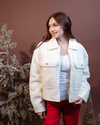 HEM & THREAD Women's Vanilla Lodge Zip Jacket - 160 Outerwear - The Farmhouse