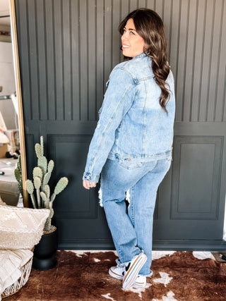 Heritage Vintage Relaxed Denim Jacket - The Farmhouse