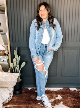 Heritage Vintage Relaxed Denim Jacket - The Farmhouse