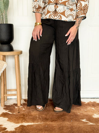 High Desert Drape Pants, Black - 240 Pants - The Farmhouse