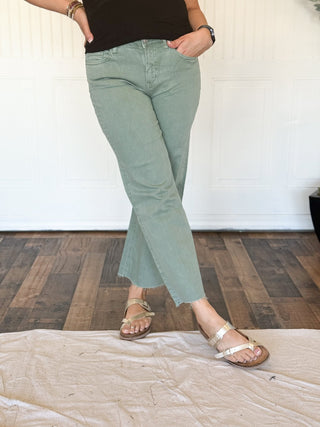 High Rise Wide Leg With Crop - 210 Jeans - The Farmhouse