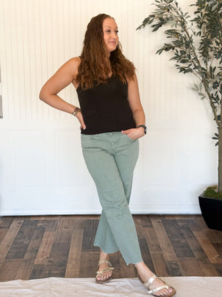 High Rise Wide Leg With Crop - 210 Jeans - The Farmhouse