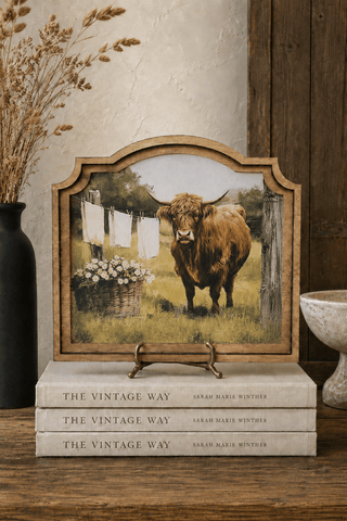 Highland Laundry Provincial Framed Art - 420 Home Decor - The Farmhouse