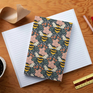 Honeycomb Bee Classic Layflat Notebook - 423 Stationery - The Farmhouse